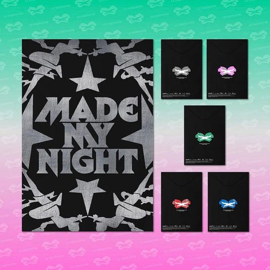 Álbum COMPACT LE SSERAFIM Made My Night random oficial