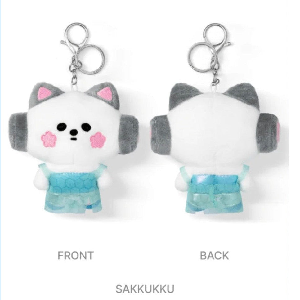 plush keyring sakkukku