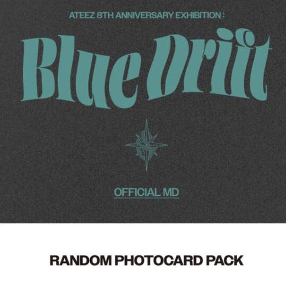 random ATEEZ Blue Drift 8 aniversario pyoni